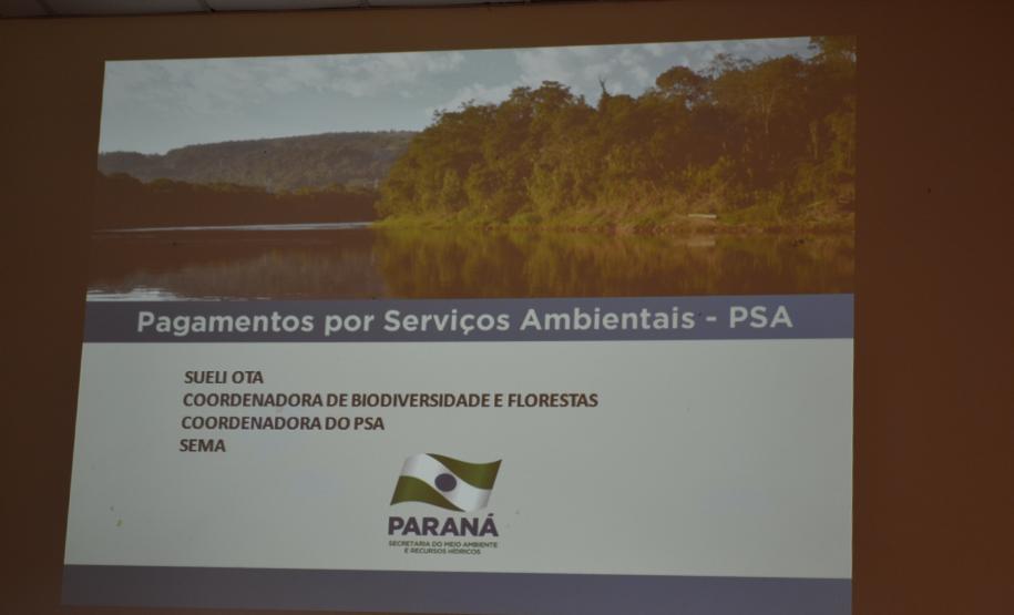 PSA é tema de Conferência Municipal do Meio Ambiente em Piraquara