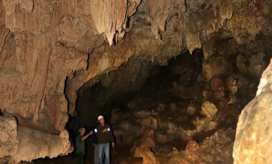 Cavernas do Parque Estadual de Campinhos abrigam formas esculpidas há milhares de anos