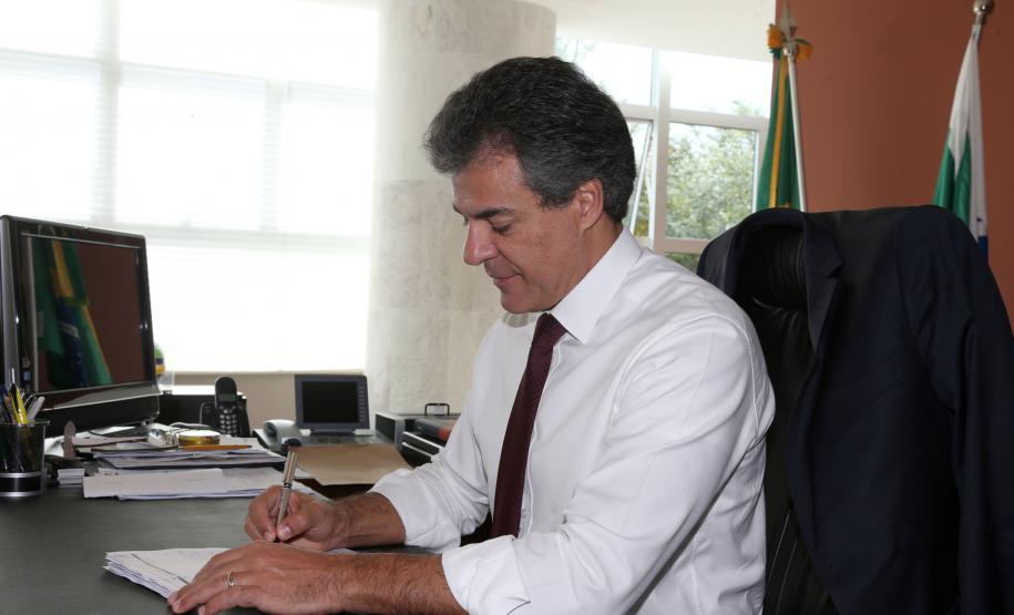 Governador Beto Rich.Foto: Orlando Kissner/ANPr