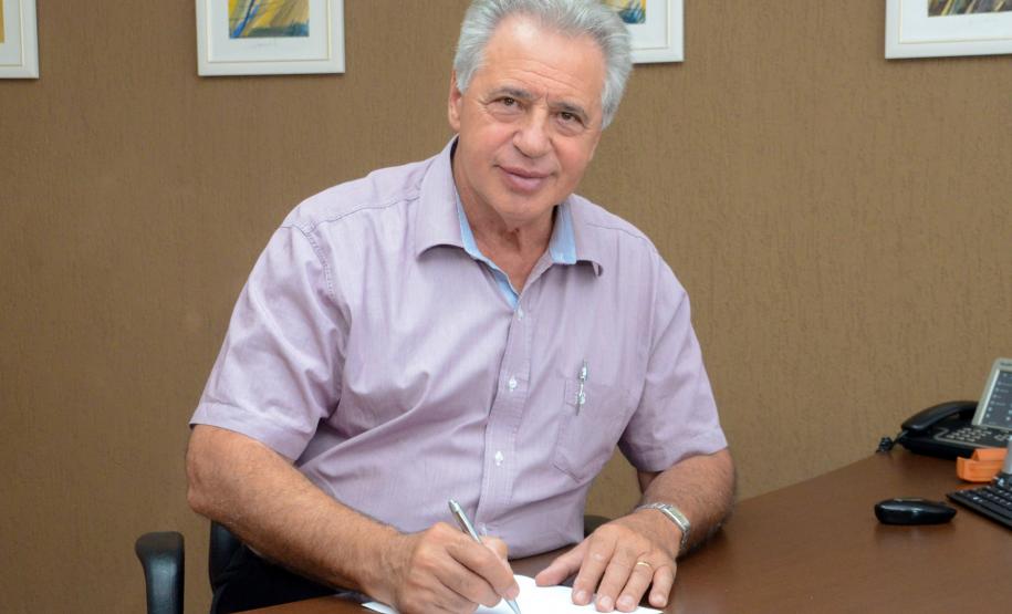 O prefeito de São José dos Pinhais, Luiz Carlos Setim, destaca a importância do ICMS Ecológico para a preservação dos recursos hídricos. Foto: Ary Portugal/PMSJP