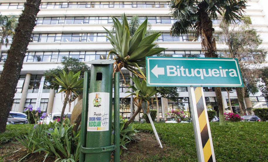 Ações do proejto "Educar para Reciclar" implantadas na Secretaria de Infraestrutura e Logística e no DER. Curitiba, 13/08/2015. Foto: Pedro Ribas/ANPr