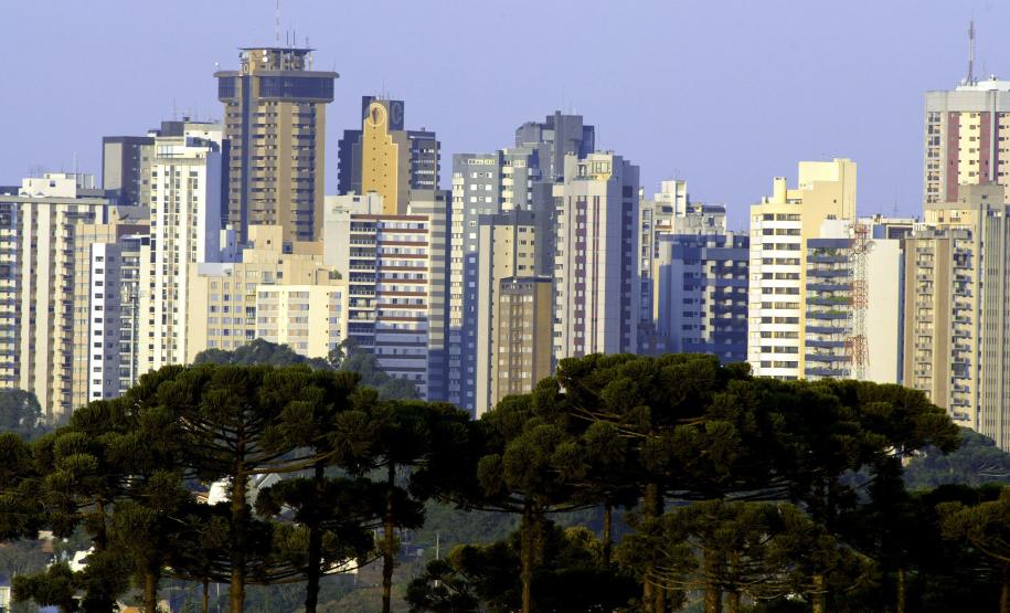 Curitiba, vista parcial.Foto: ANPr