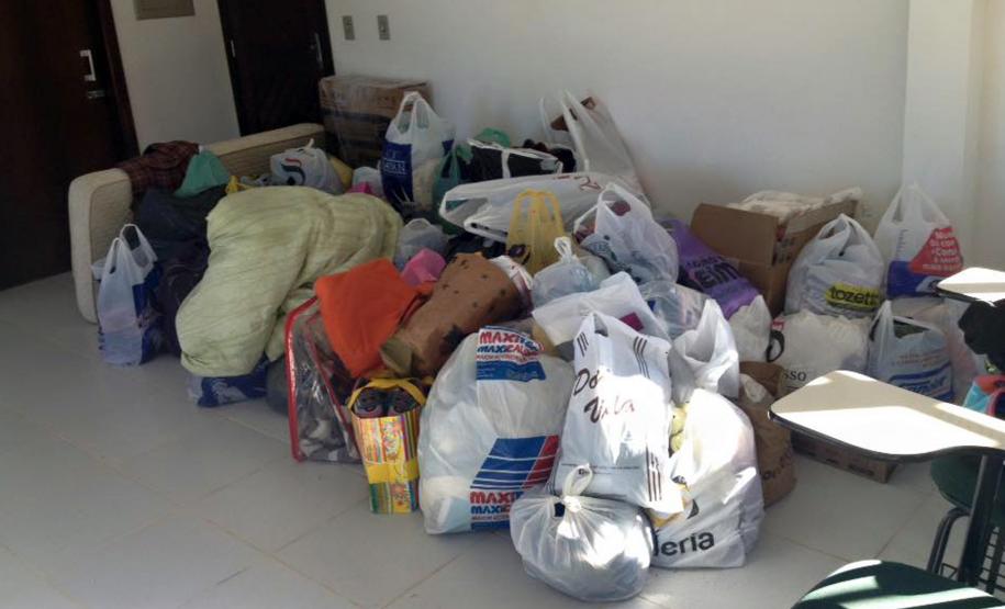 Parque Estadual de Vila Velha recebe cerca de 2 mil visitantes e muitas doações durante o fim de semana.Foto: Divulgação IAP
