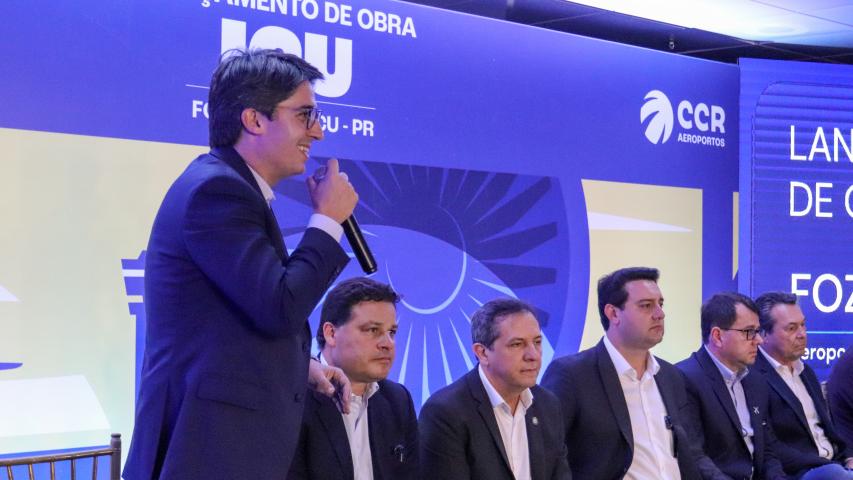O governador Carlos Massa Ratinho Junior participou nesta terça-feira (19) da abertura do V International Fish Congress & Fish Expo Brasil 2023 (IFC Brasil), realizado em Foz do Iguaçu, no Oeste do Paraná.