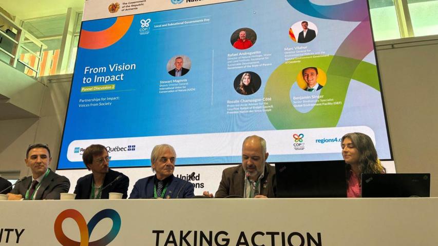 Paraná apresenta políticas de biodiversidade na COP17, na Armênia